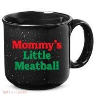 Mommys Little Meatball Italian Meme 15oz Campfire Ceramic Mug thumb 0