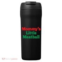 Mommys Little Meatball Italian Meme 24oz Duet Stainless Steel Tumbler thumb 0