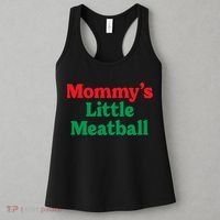 Mommys Little Meatball Italian Meme Women's Tank Top thumb 3