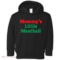 Mommys Little Meatball Italian Meme Toddler Hoodie thumb 0