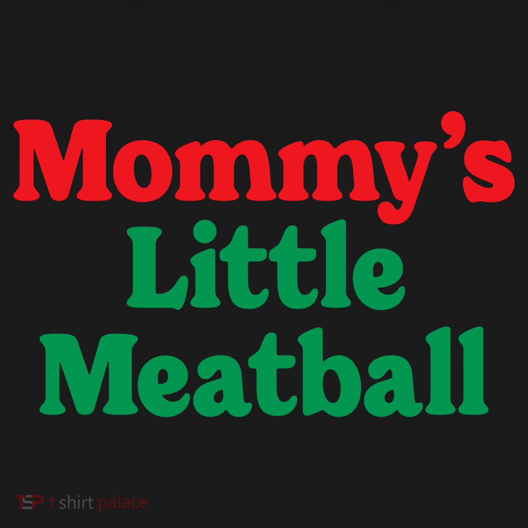 Mommys Little Meatball Italian Meme Visor
