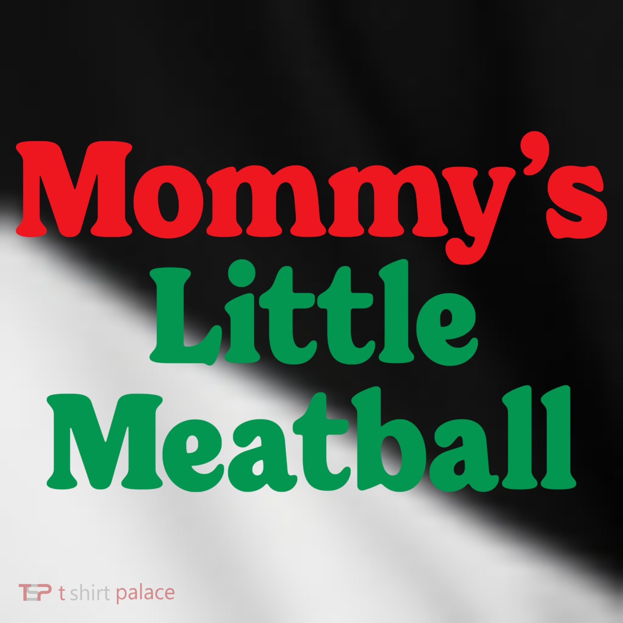 Mommys Little Meatball Italian Meme Toddler Fine Jersey T-Shirt