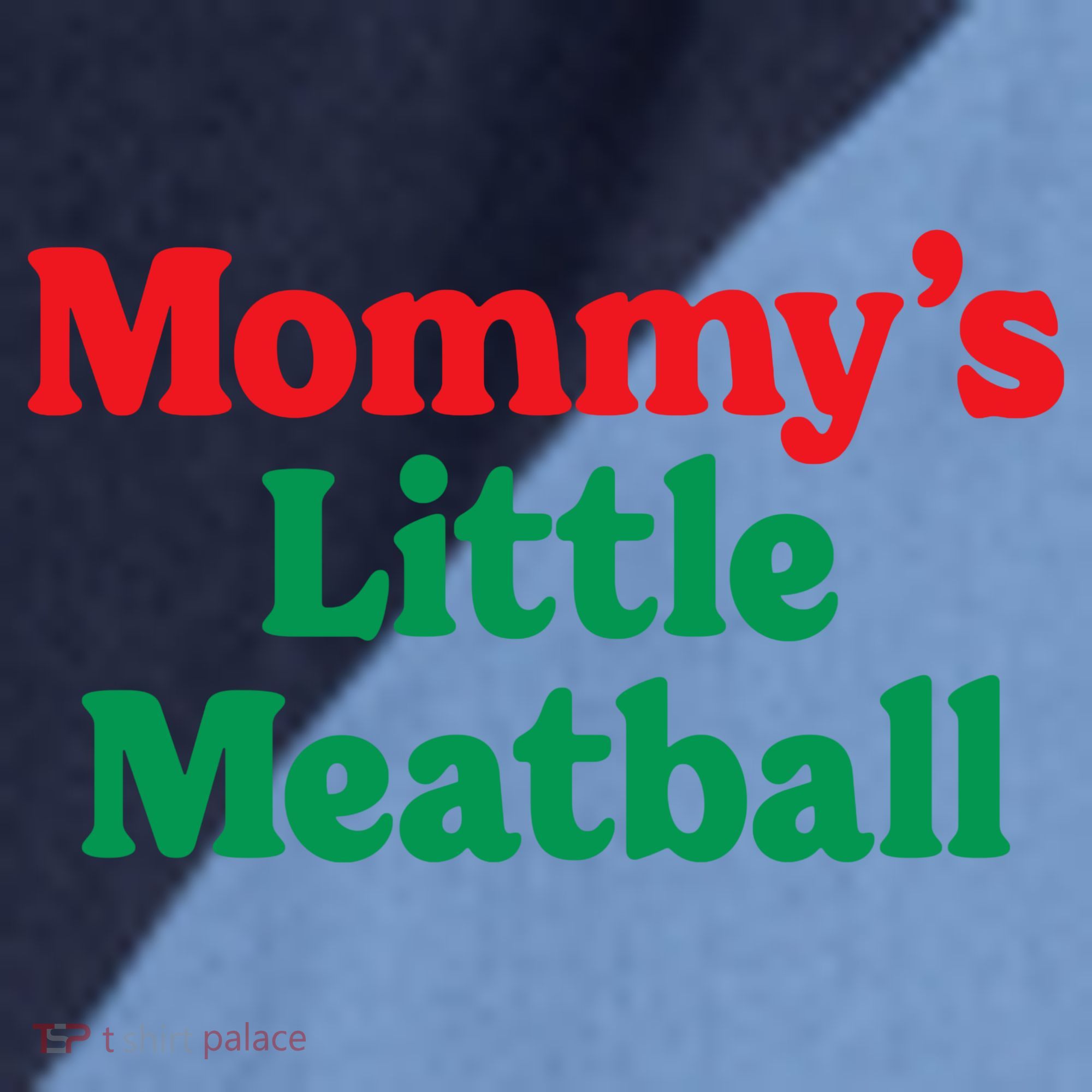 Mommys Little Meatball Italian Meme Raglan Baseball Sleeve Shirt