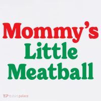 Mommys Little Meatball Italian Meme Comfort Colors Garment-Dyed Hooded Sweatshirt thumb 2
