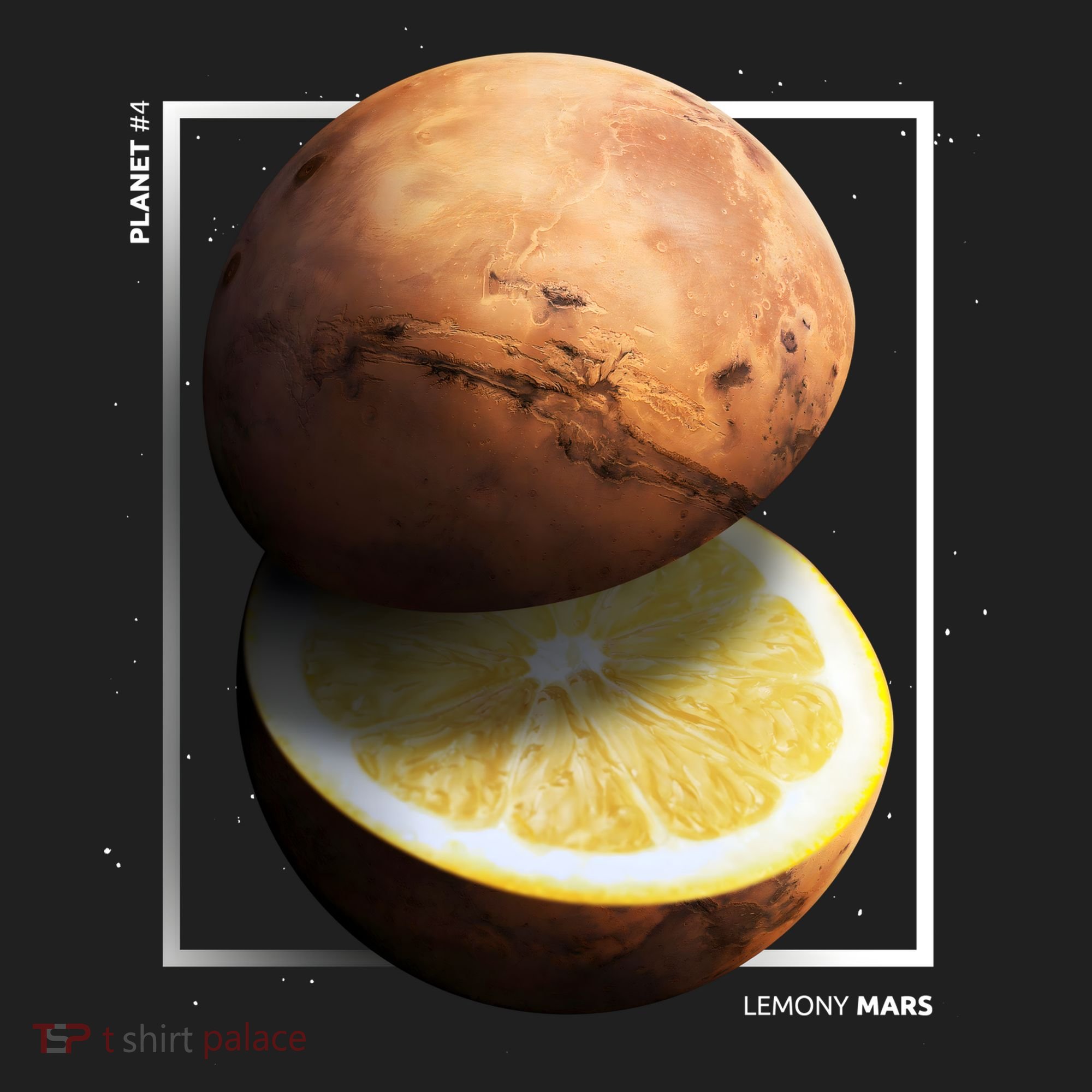 Mars Lemon Golf Towel
