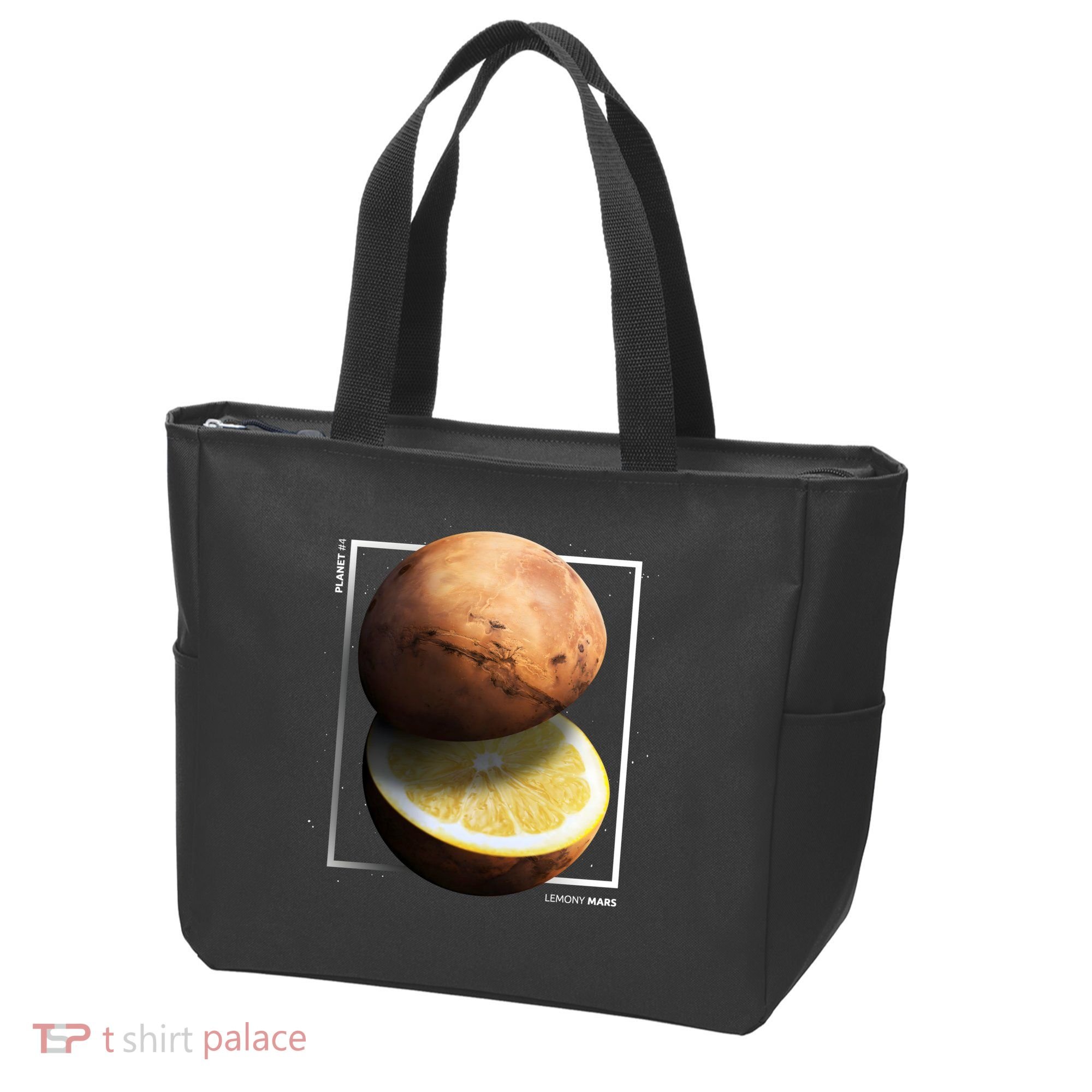 Mars Lemon Tote Bag