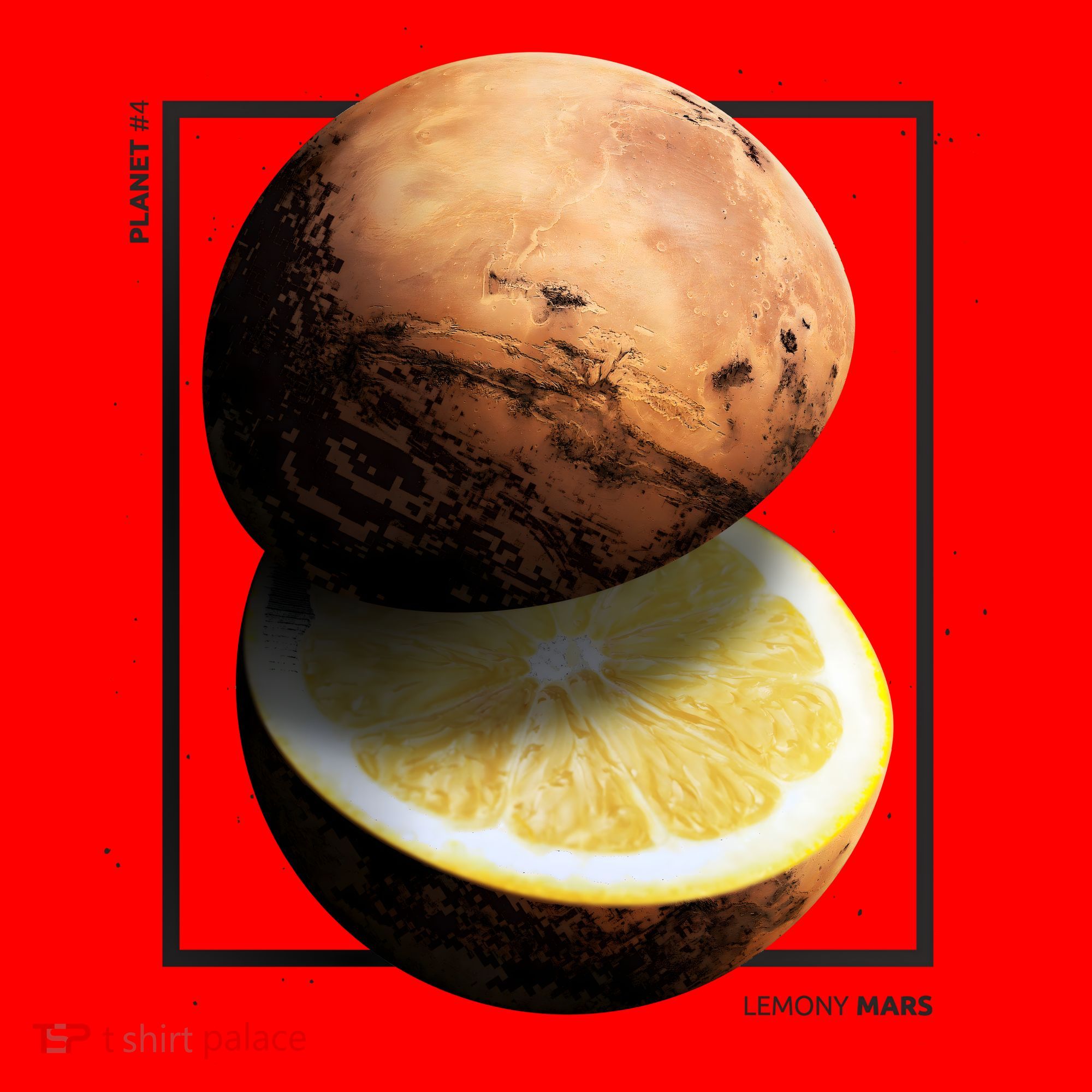 Mars Lemon Santa Hat