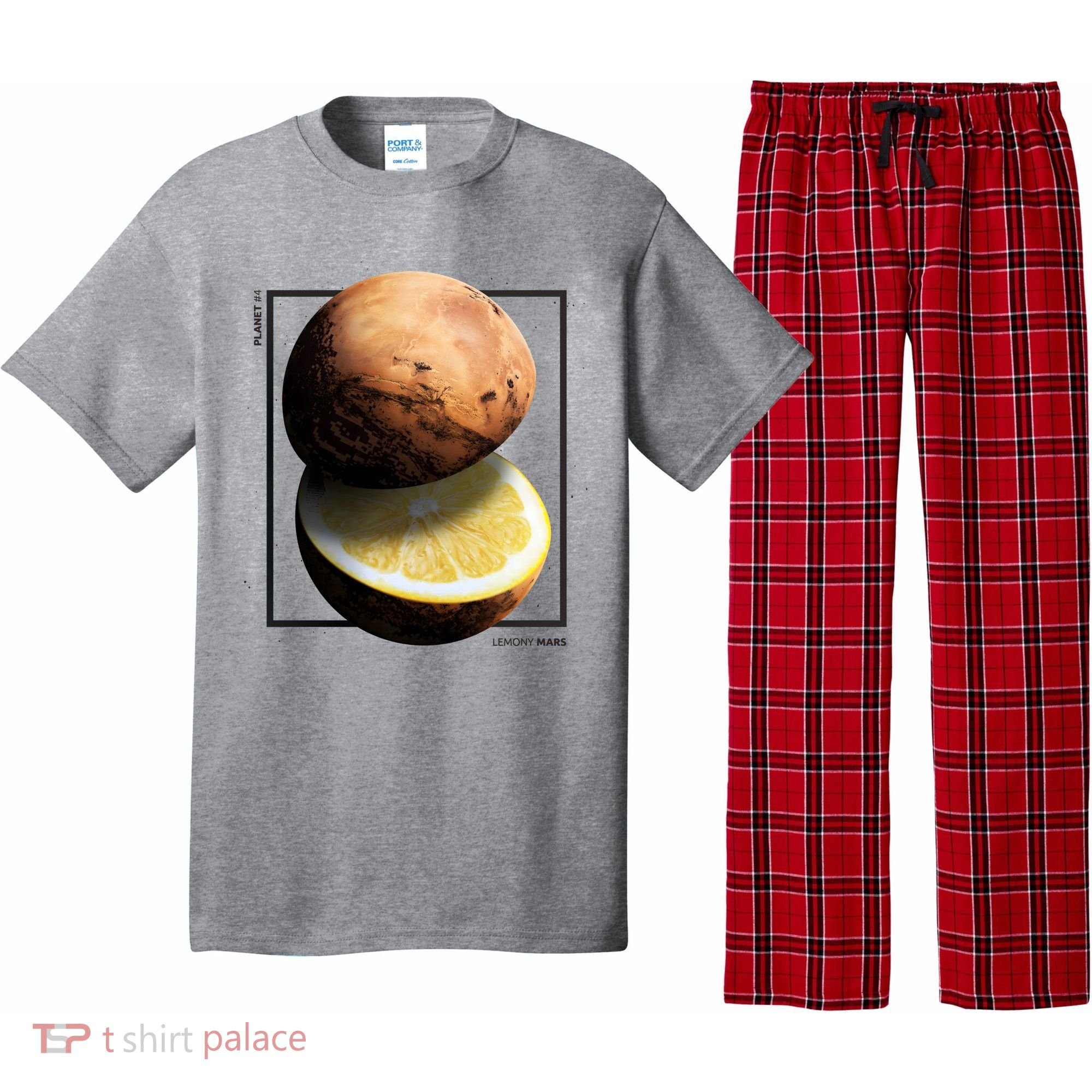 Mars Lemon Pajama Set