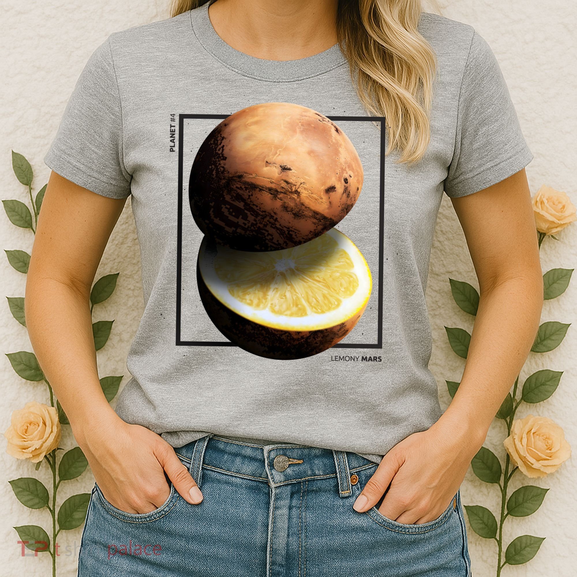Mars Lemon Women's T-Shirt