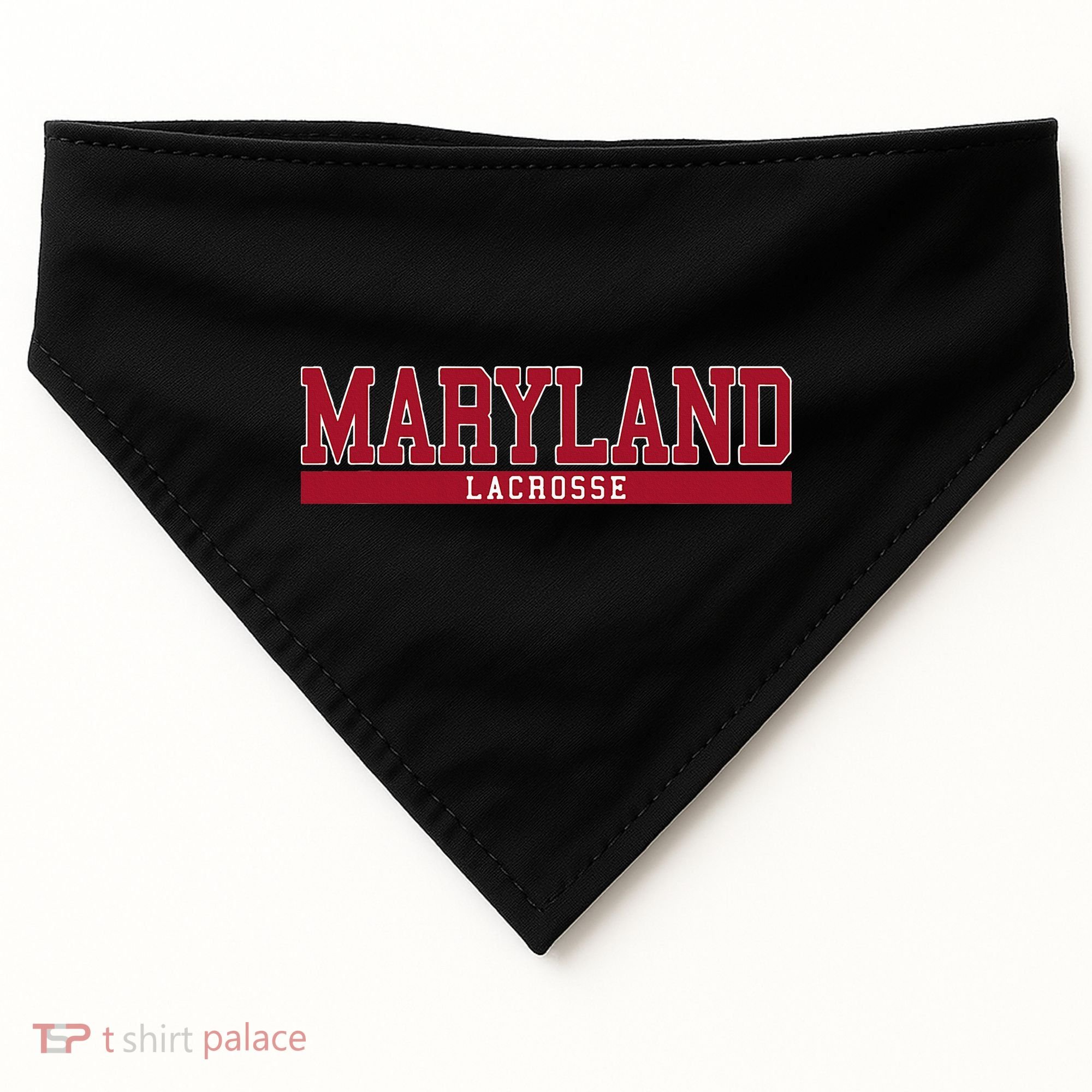 Maryland Lacrosse USA-Made Doggie Bandana