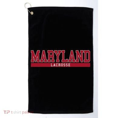 Maryland Lacrosse Golf Towel