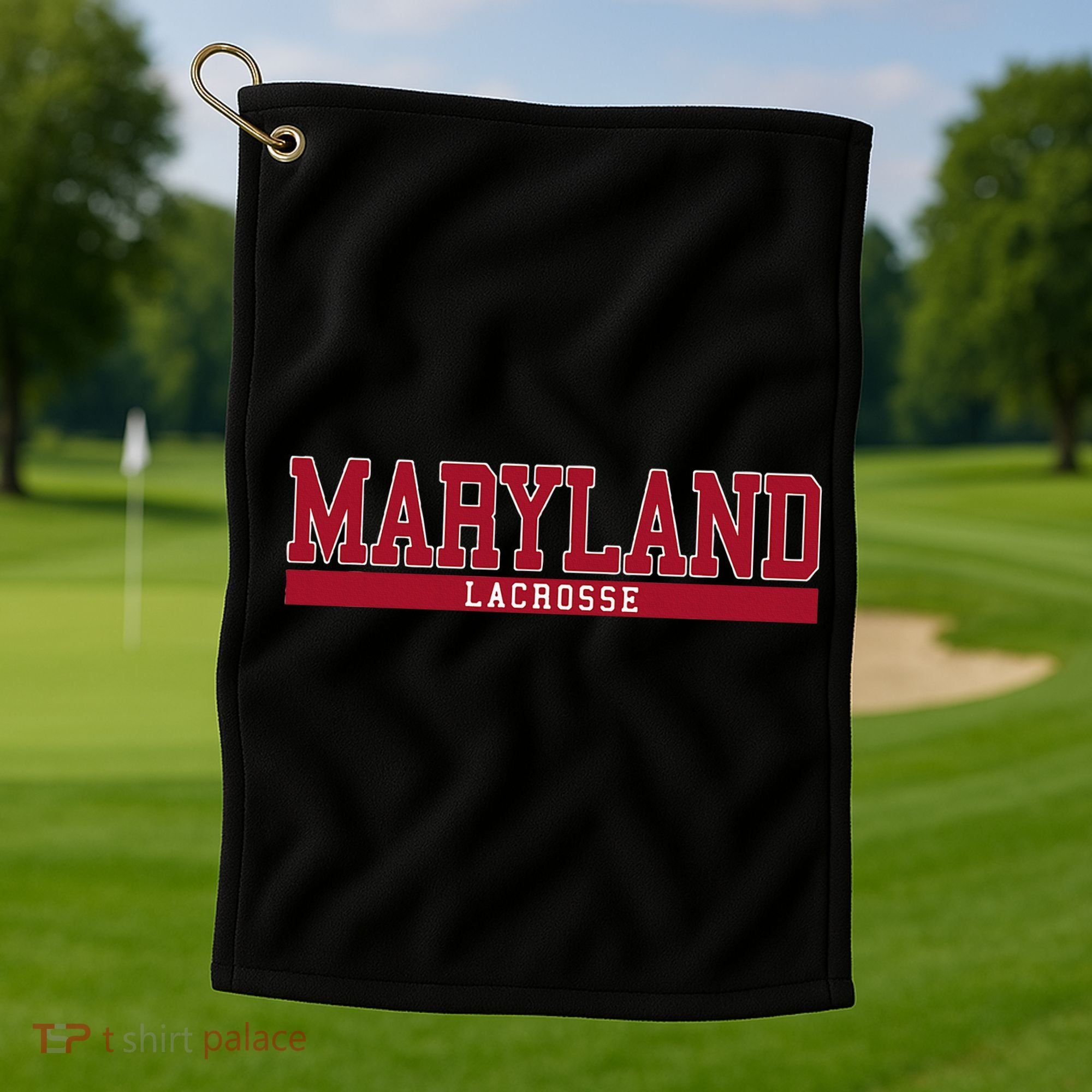 Maryland Lacrosse Golf Towel