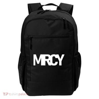 MRCY Logo Mercy Christian Slogan Backpack