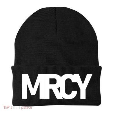 MRCY Logo Mercy Christian Slogan Beanie