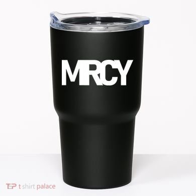 MRCY Logo Mercy Christian Slogan Tumbler