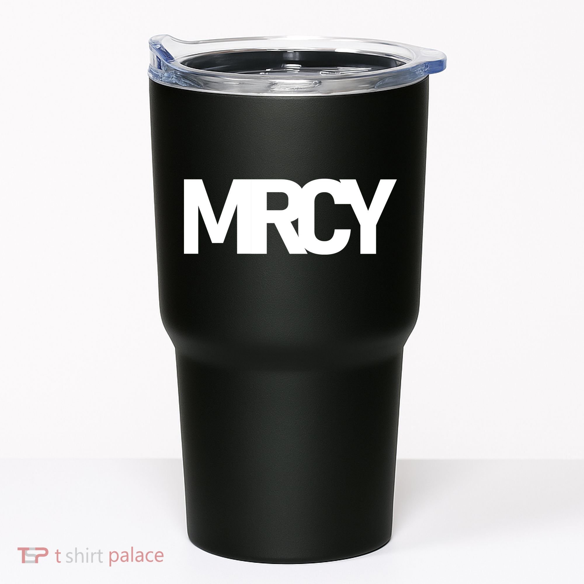 MRCY Logo Mercy Christian Slogan Tumbler