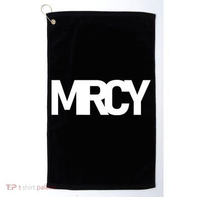 MRCY Logo Mercy Christian Slogan Golf Towel