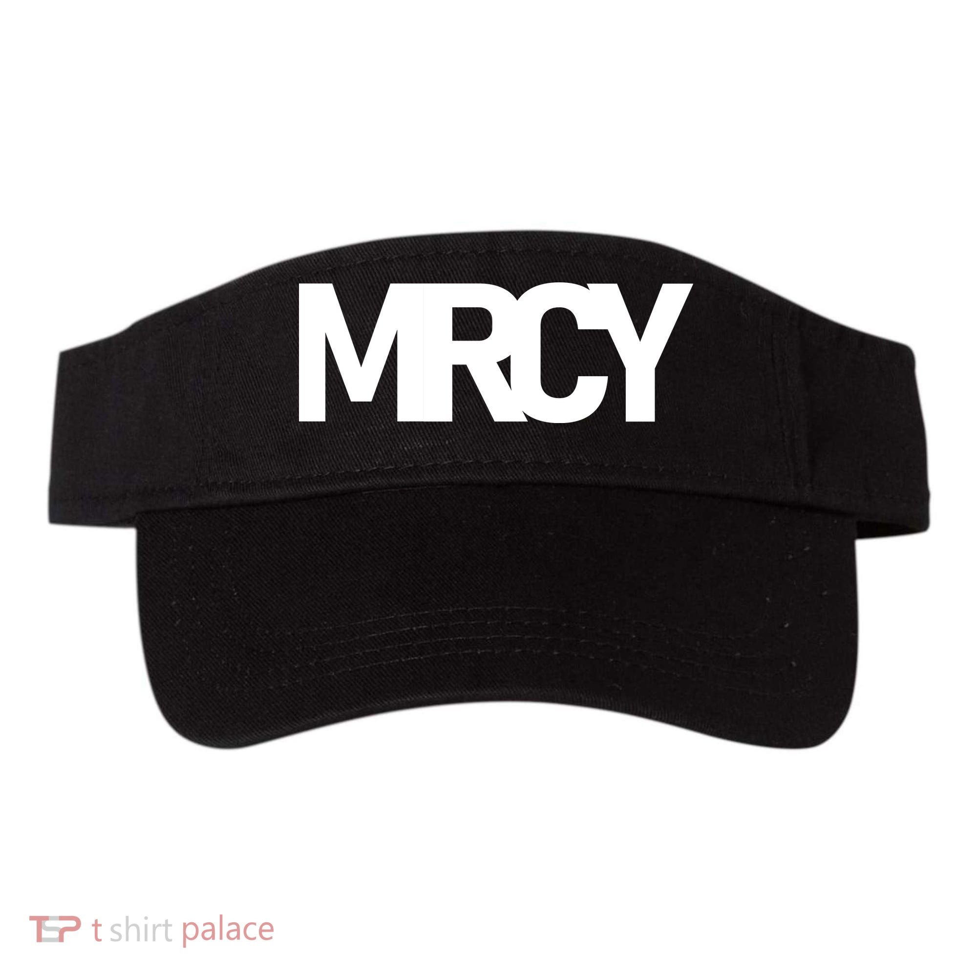 MRCY Logo Mercy Christian Slogan Visor