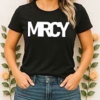 MRCY Logo Mercy Christian Slogan Women's T-Shirt thumb 2