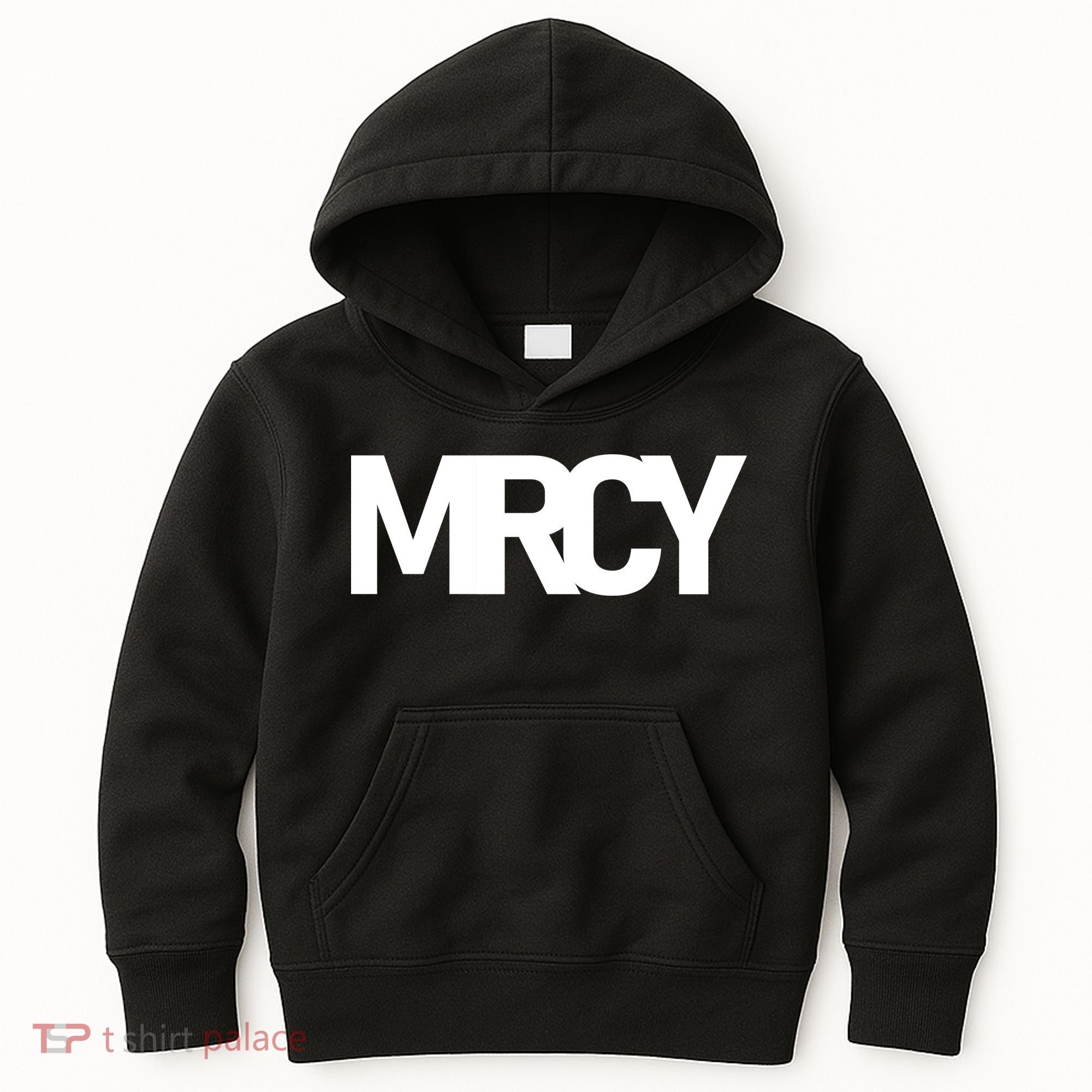 MRCY Logo Mercy Christian Slogan Kids Hoodie