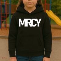 MRCY Logo Mercy Christian Slogan Kids Hoodie thumb 3