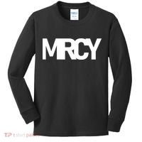 MRCY Logo Mercy Christian Slogan Kids Long Sleeve Shirt thumb 0