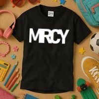 MRCY Logo Mercy Christian Slogan Kids T-Shirt thumb 3