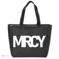 MRCY Logo Mercy Christian Slogan Tote Bag thumb 0