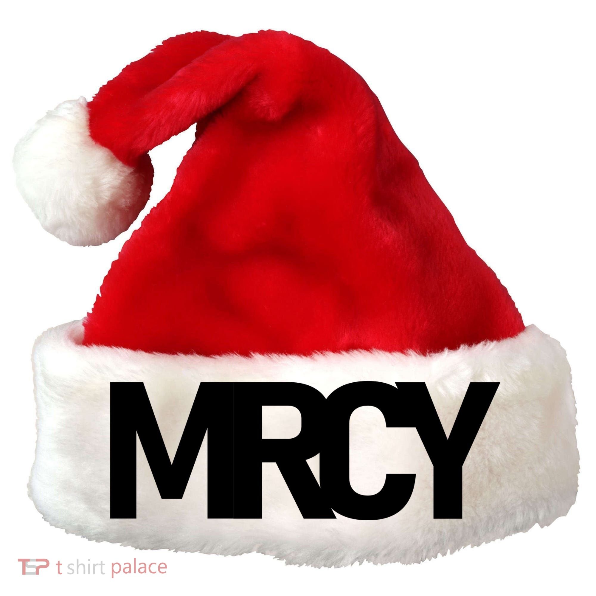 MRCY Logo Mercy Christian Slogan Santa Hat