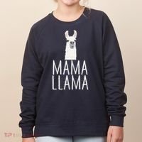 Mama Llama Women's Sweatshirt thumb 0