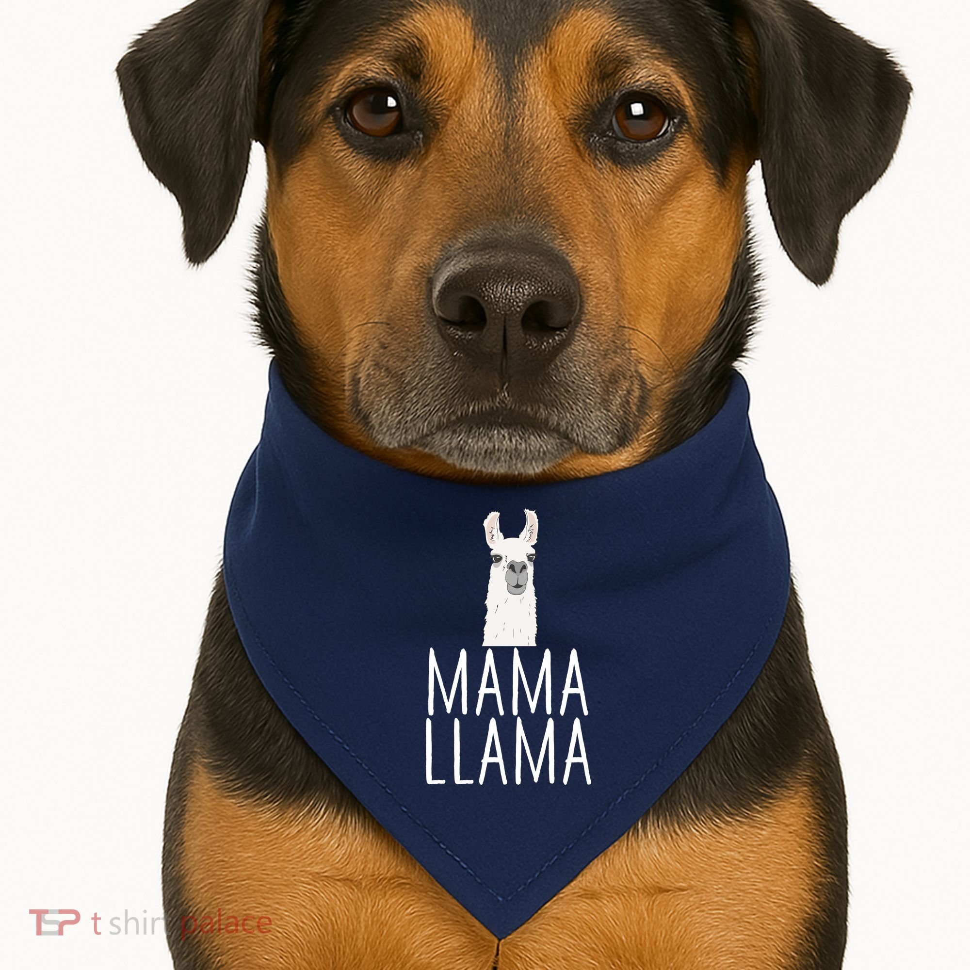 Mama Llama USA-Made Doggie Bandana