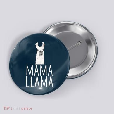 Mama Llama Button