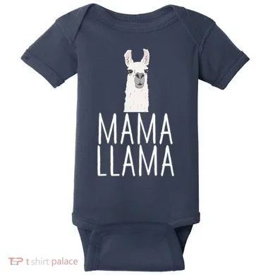 Mama Llama Baby Bodysuit