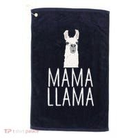 Mama Llama Golf Towel thumb 0