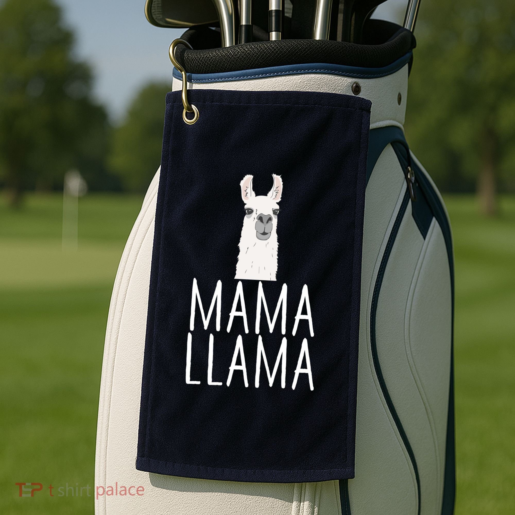 Mama Llama Golf Towel