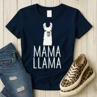 Mama Llama Women's T-Shirt thumb 3