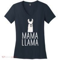 Mama Llama Women's V-Neck T-Shirt thumb 0