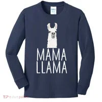 Mama Llama Kids Long Sleeve Shirt thumb 0