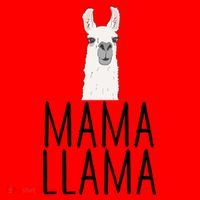 Mama Llama Santa Hat thumb 1