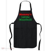 Mommys Little Meatball Funny Italian Joke Apron thumb 0