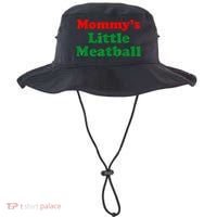 Mommys Little Meatball Funny Italian Joke Bucket Hat thumb 0