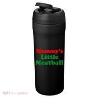 Mommys Little Meatball Funny Italian Joke 24oz Duet Stainless Steel Tumbler thumb 3
