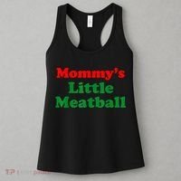Mommys Little Meatball Funny Italian Joke Women's Tank Top thumb 3