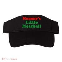 Mommys Little Meatball Funny Italian Joke Visor thumb 0
