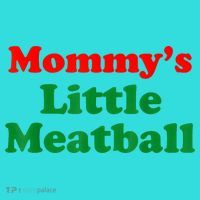Mommys Little Meatball Funny Italian Joke Tote Bag thumb 2