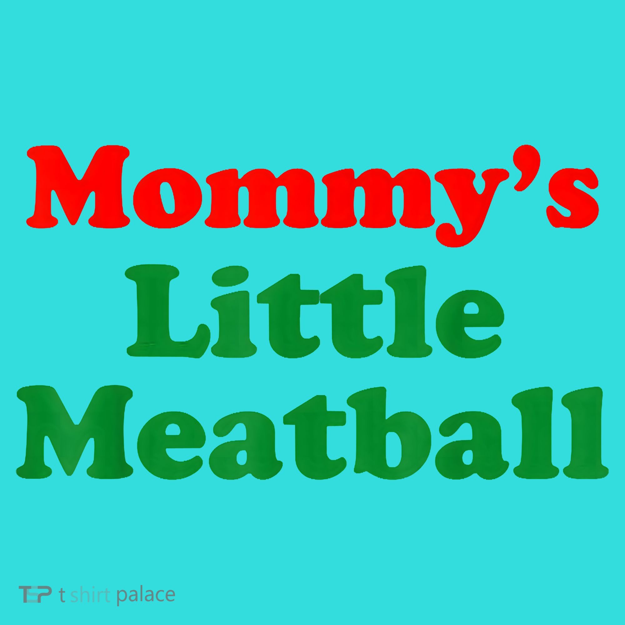 Mommys Little Meatball Funny Italian Joke Tote Bag