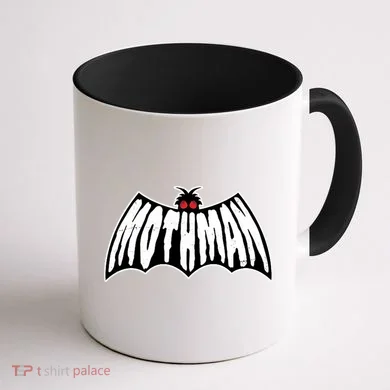 Mothman Logo Coffee Mug back