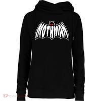 Mothman Logo Womens Funnel Neck Pullover Hood thumb 0