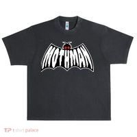 Mothman Logo Urban Oversized Heavyweight T-Shirt thumb 0