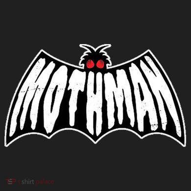 Mothman Logo Urban Oversized Heavyweight T-Shirt